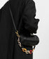 Color Chain Barrel Bag
